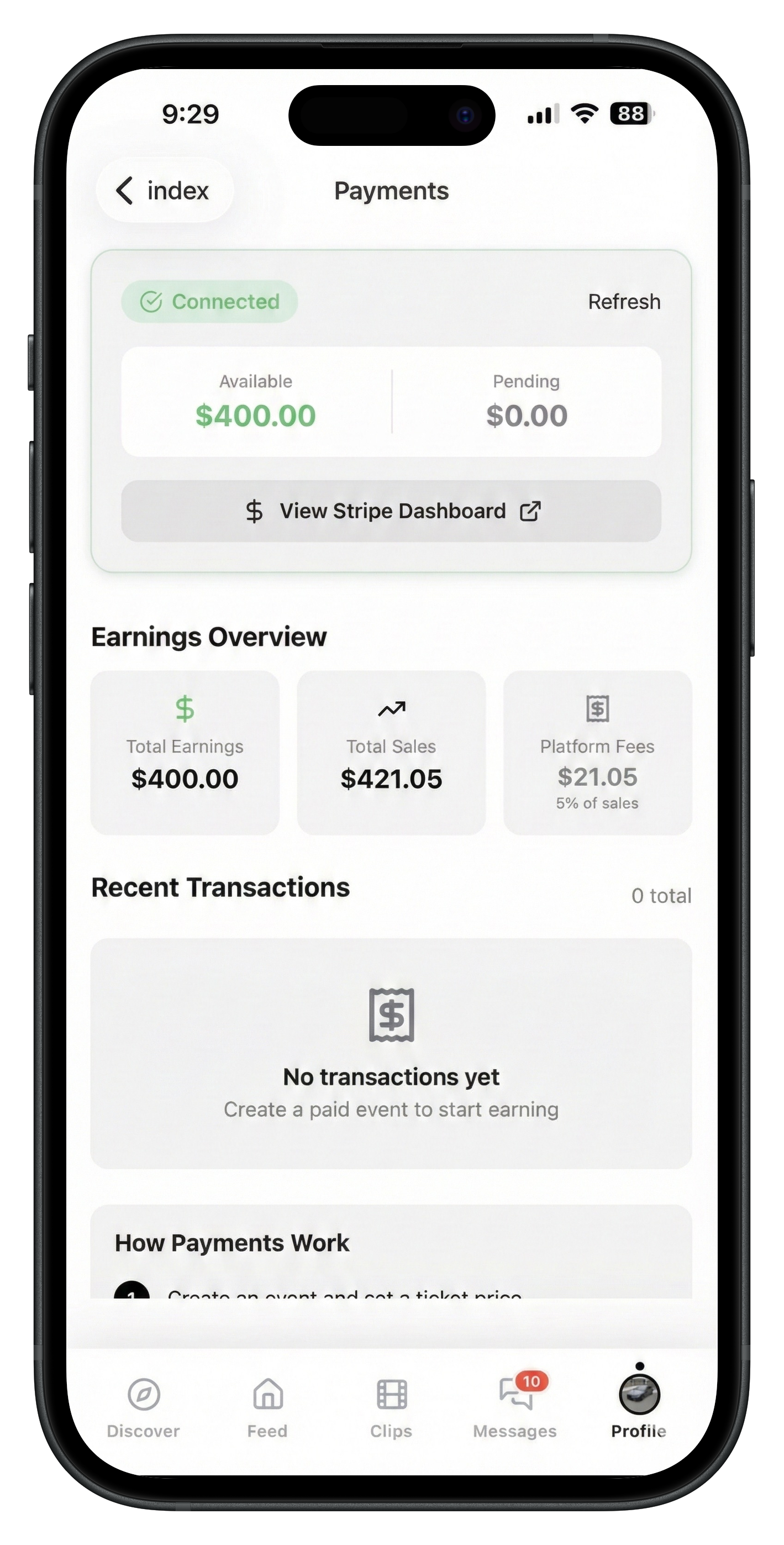 AutoMeet Business Analytics Interface